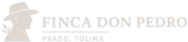 Finca Don Pedro Logo Blanco